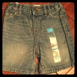 Light Blue Jean 5 pocket Shorts